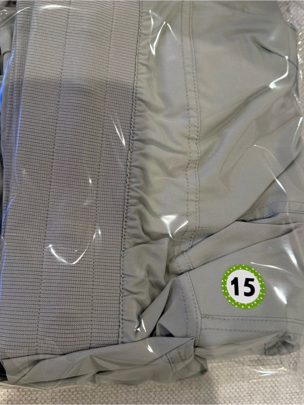 Kyodan Adventurous Ruched Woven Sage Green Hiking Pants Size Large - Picture 9 of 9